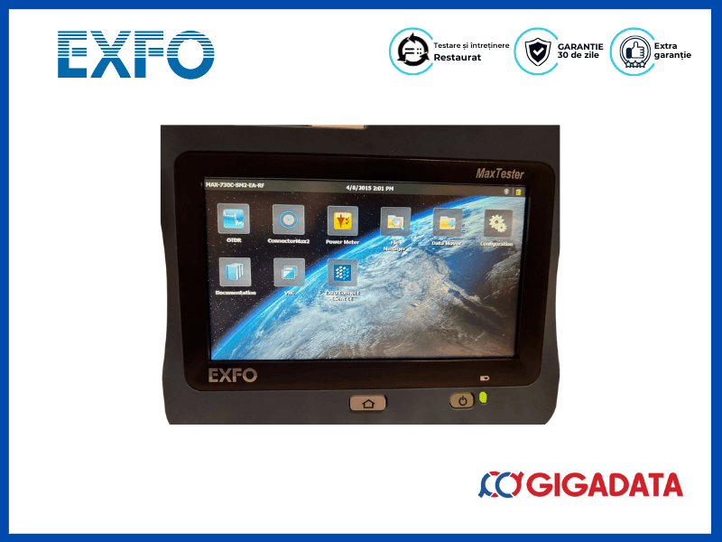 Exfo Max-730C MaxTester SM OTDR MAX-730C-SM2-EA 1310/1550/1625nm with PM-MAX-2X - 6