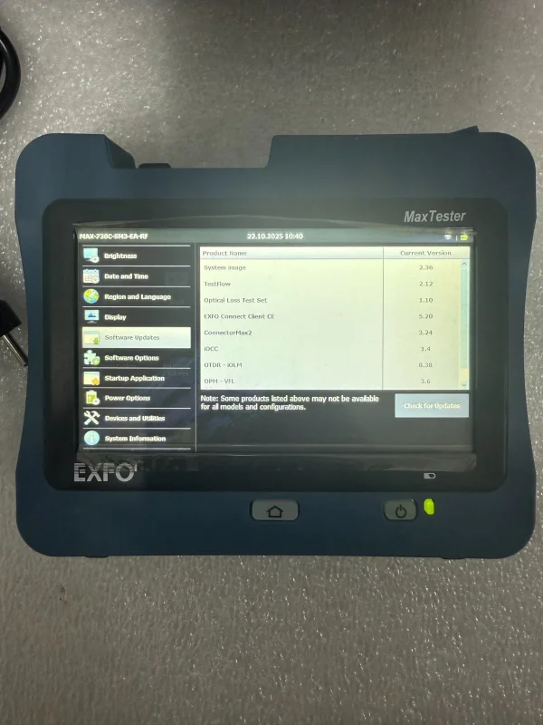 Exfo Max-730C MaxTester SM OTDR MAX-730C-SM3-EA 1310/1550/1625 - 5