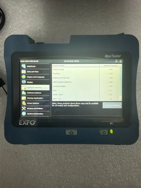 Exfo Max-730C MaxTester SM OTDR MAX-730C-SM3-EA 1310/1550/1625 - 5