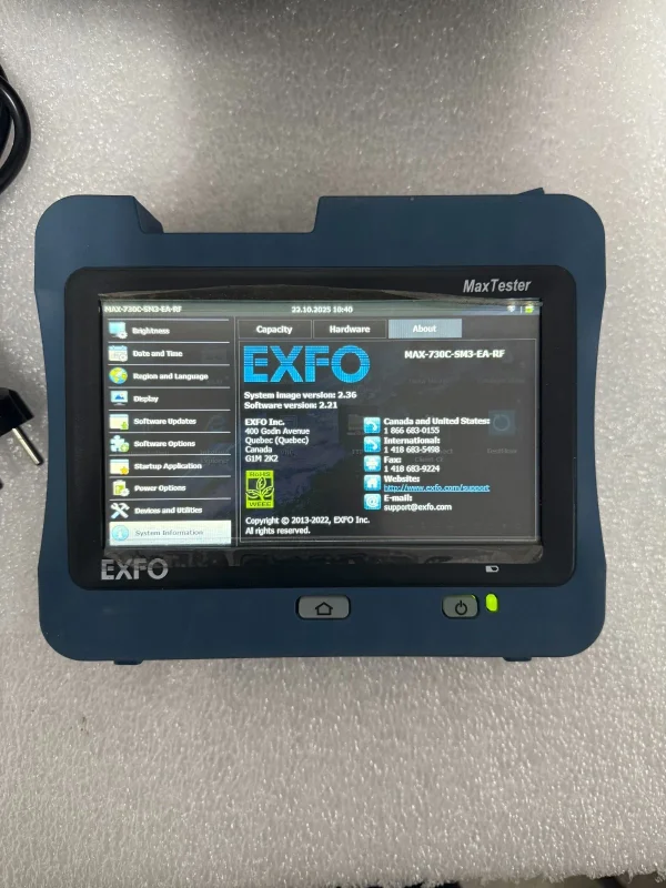 Exfo Max-730C MaxTester SM OTDR MAX-730C-SM3-EA 1310/1550/1625 - 6