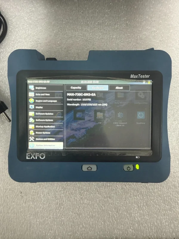 Exfo Max-730C MaxTester SM OTDR MAX-730C-SM3-EA 1310/1550/1625 - 7