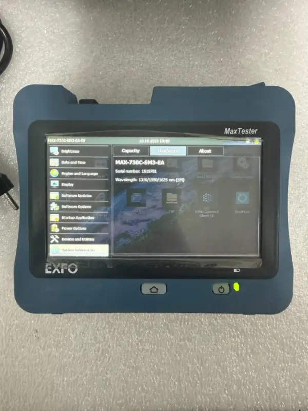 Exfo Max-730C MaxTester SM OTDR MAX-730C-SM3-EA 1310/1550/1625 - 7