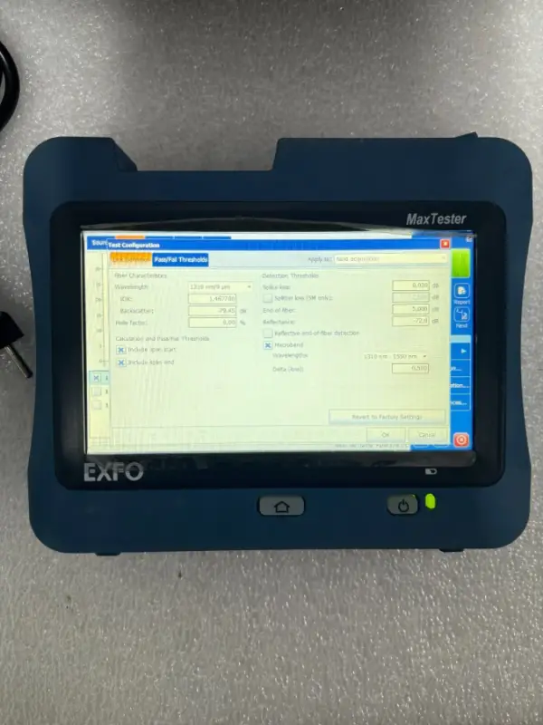 Exfo Max-730C MaxTester SM OTDR MAX-730C-SM3-EA 1310/1550/1625 - 9