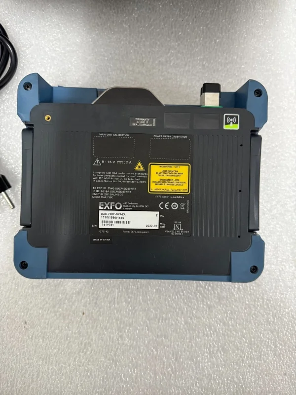 Exfo Max-730C MaxTester SM OTDR MAX-730C-SM3-EA 1310/1550/1625 - 12