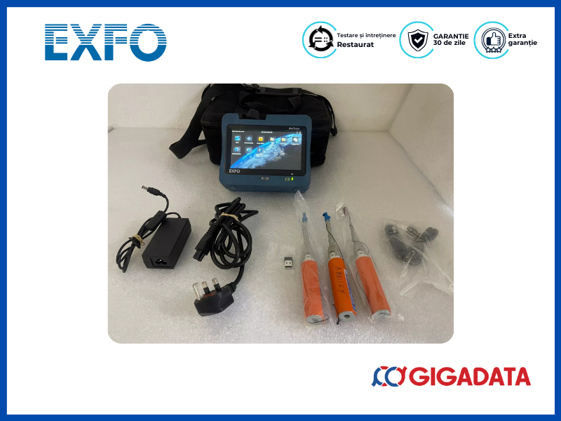 Exfo MaxTester MAX-730C-SM1-EA 730C OTDR 1310nm 1550nm with PM-MAX-2X - 1