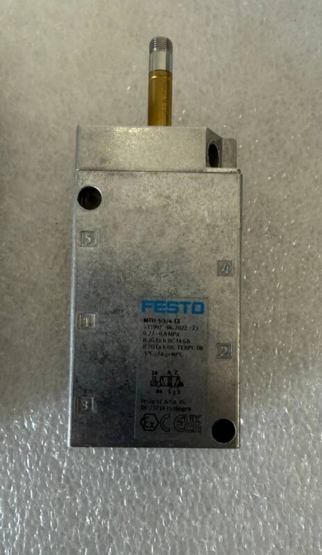 FESTO SOLENOID VALVE 535907 MFH-5-1/4-EX - 4
