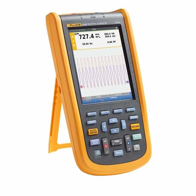 Fluke 125B/S ScopeMeter Industrial – Osciloscop Portabil pentru Sisteme Electrice și Electronice - Fluke