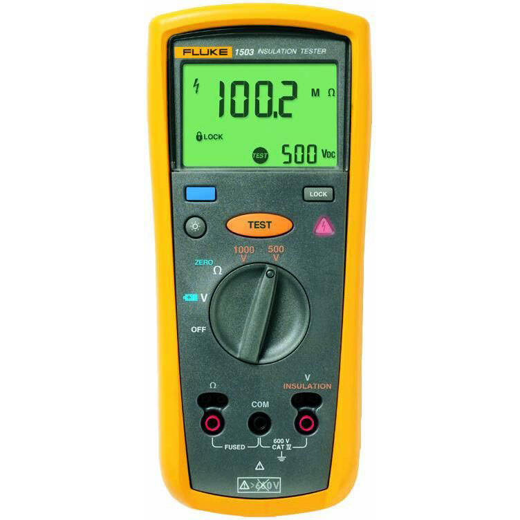 Fluke 1503 – Tester de Rezistență de Izolație 1 kV pentru Siguranța Electrică - 1