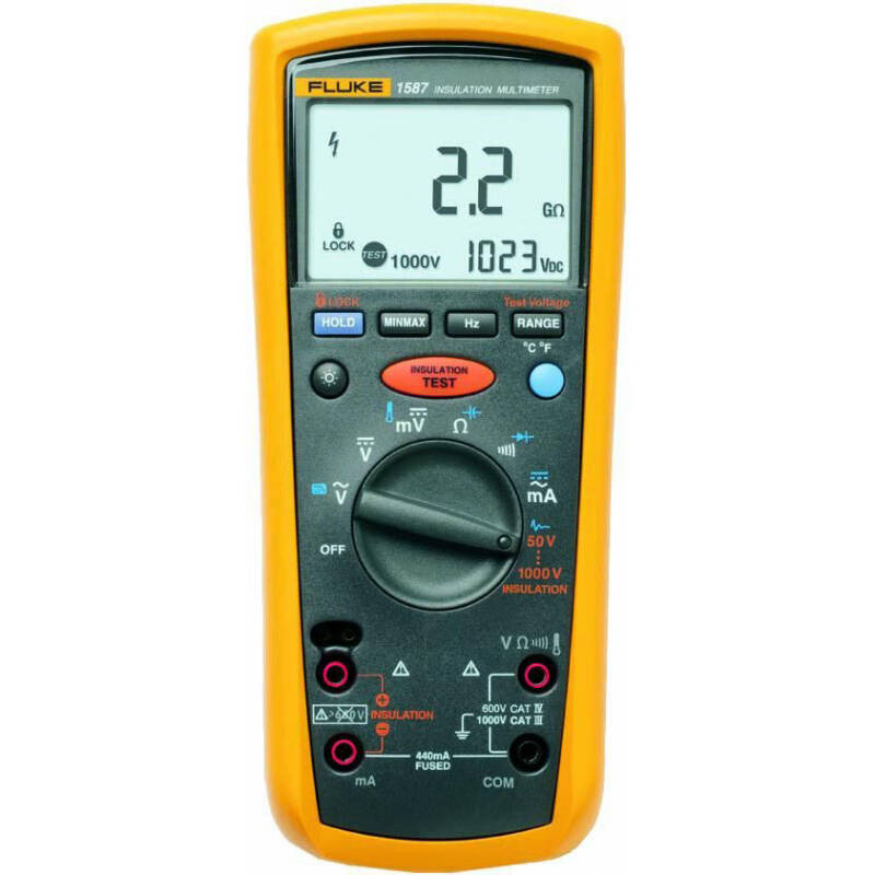 Fluke 1577 – Tester de Izolație și Multimetru pentru Aplicații Industriale - 1
