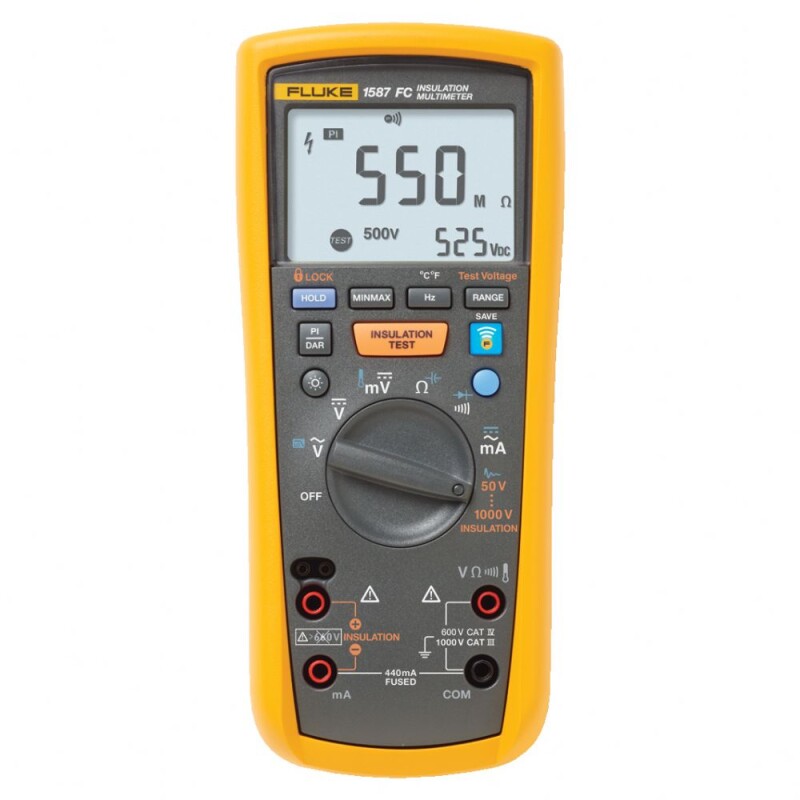 Fluke 1587 FC True RMS Insulation Multimeter - Fluke