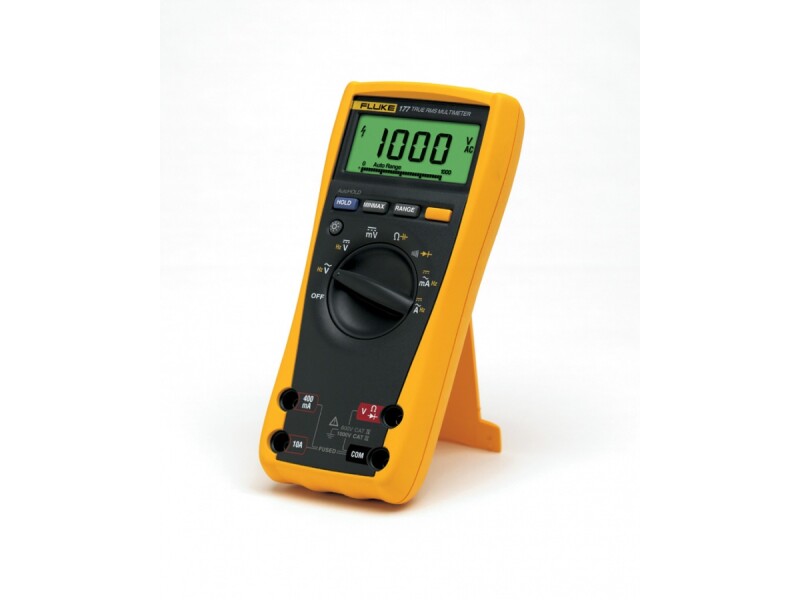 Multimetru Digital Fluke 177 True-RMS, Afisaj Iluminat, 6000 Cifre, CAT III 1000V - Fluke