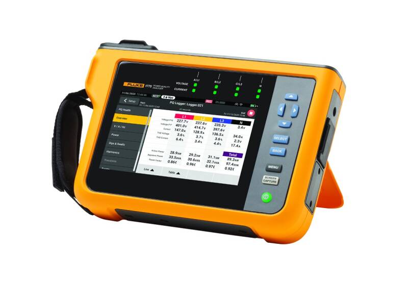 Fluke 1775 – Analizator de Calitate a Energiei Trifazat - 1