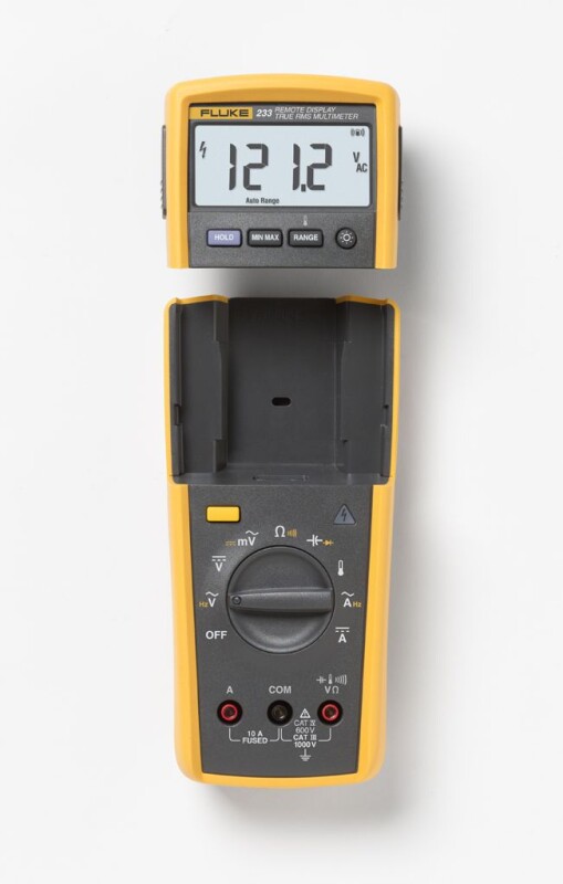 Multimetru Fluke 233 True-RMS cu Ecran Detasabil, Wireless, 1000V, CAT III 1000V - 2