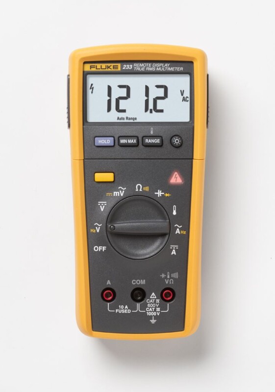 Multimetru Fluke 233 True-RMS cu Ecran Detasabil, Wireless, 1000V, CAT III 1000V - 1