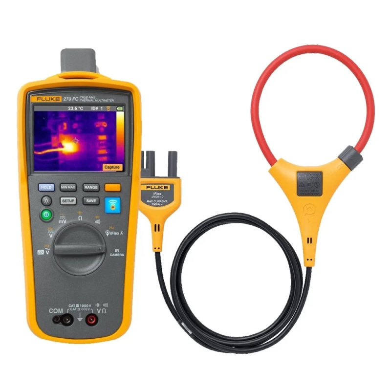 Multimetru Fluke 279 iFlex True-RMS cu Camera Termica si Sonda de Curent Flexibila - Fluke