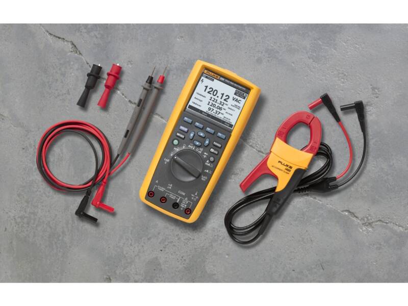 Set Fluke 289 IMSK Multimetru Industrial True-RMS cu Accesorii si Husa, 50000 Cifre, CAT III 1000V - 1