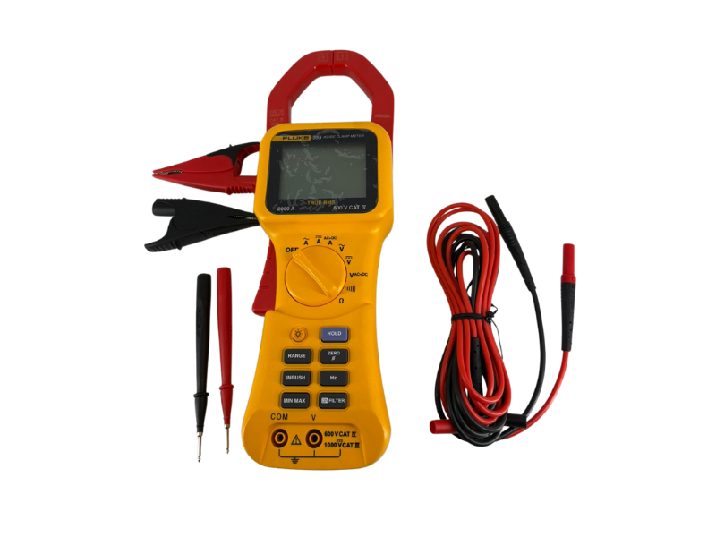 Cleste Ampermetric Fluke 355, TrueRMS AC/DC, Puternic și Precise, CAT IV 600V - 2