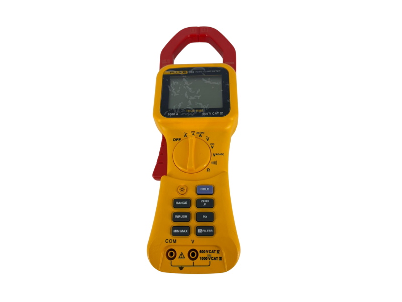 Cleste Ampermetric Fluke 355, TrueRMS AC/DC, Puternic și Precise, CAT IV 600V - 1