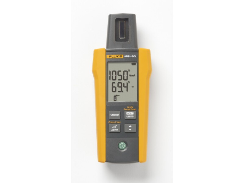 Fluke 393 FC Pens Ampermetru Solar și Dispozitiv de Măsurare a Radiației Solare IRR1-SOL – Set Profesional pentru Energie Solară - 2