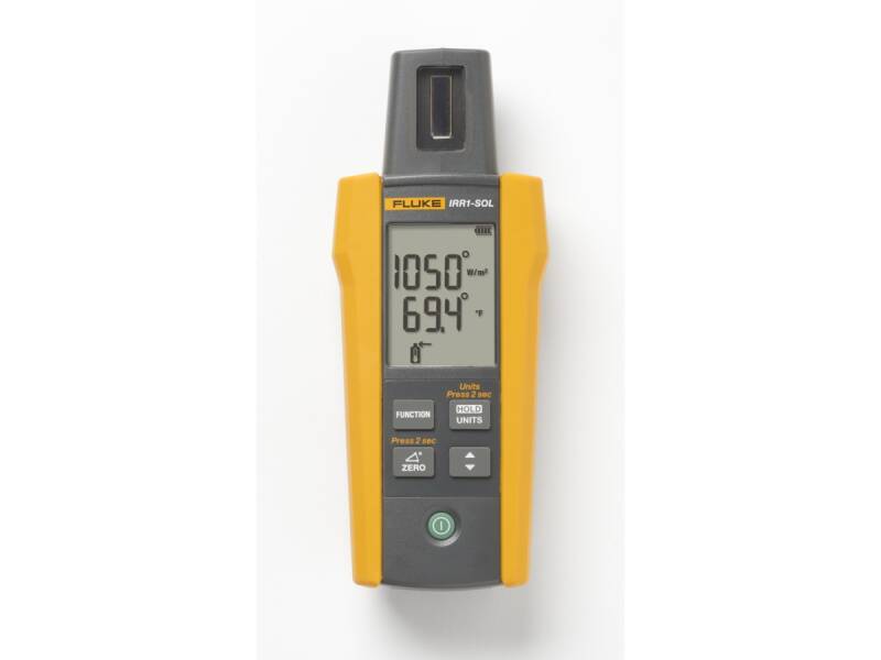 Fluke 393 FC Pens Ampermetru Solar și Dispozitiv de Măsurare a Radiației Solare IRR1-SOL – Set Profesional pentru Energie Solară - 2