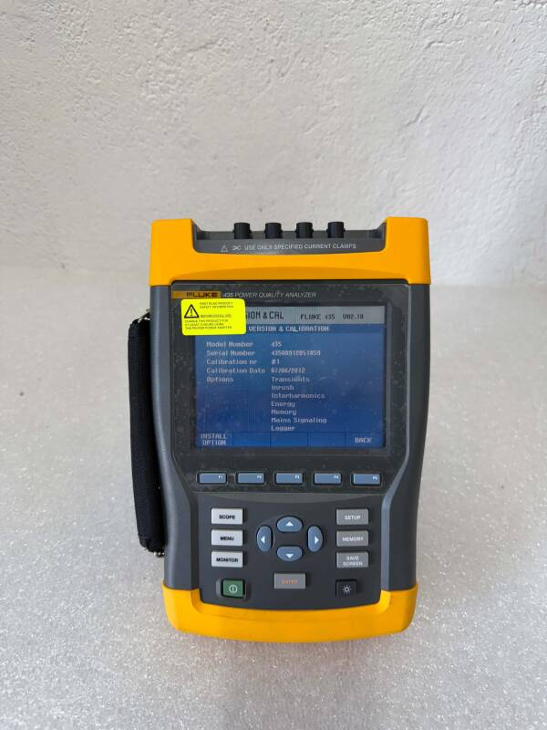 FLUKE 435 POWER QUALITY ANALYZER - 2