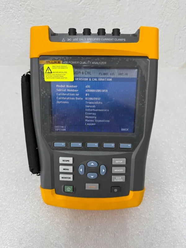 Fluke 435 Power Quality Analyzer (fara adaptor de alimentare) - 2