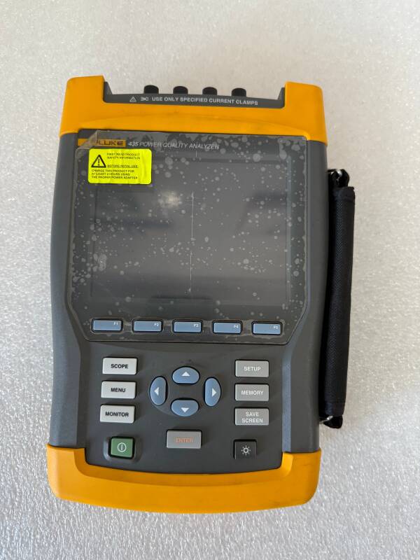Fluke 435 Power Quality Analyzer – nefuncțional, pentru piese de schimb - 1