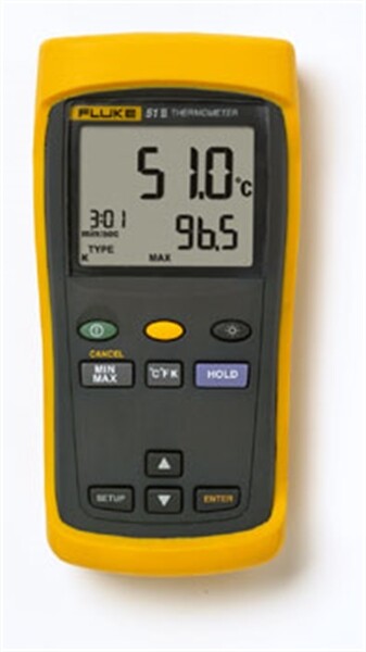 Fluke 51 II Termometru de contact cu raspuns rapid si precizie mare - Fluke
