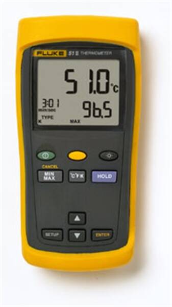 Fluke 51-II Termometru Digital cu o Singură Intrare - 1