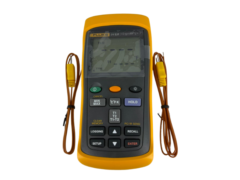 Fluke 54-II B Termometru Digital cu intrare dublă (60 Hz) - 2