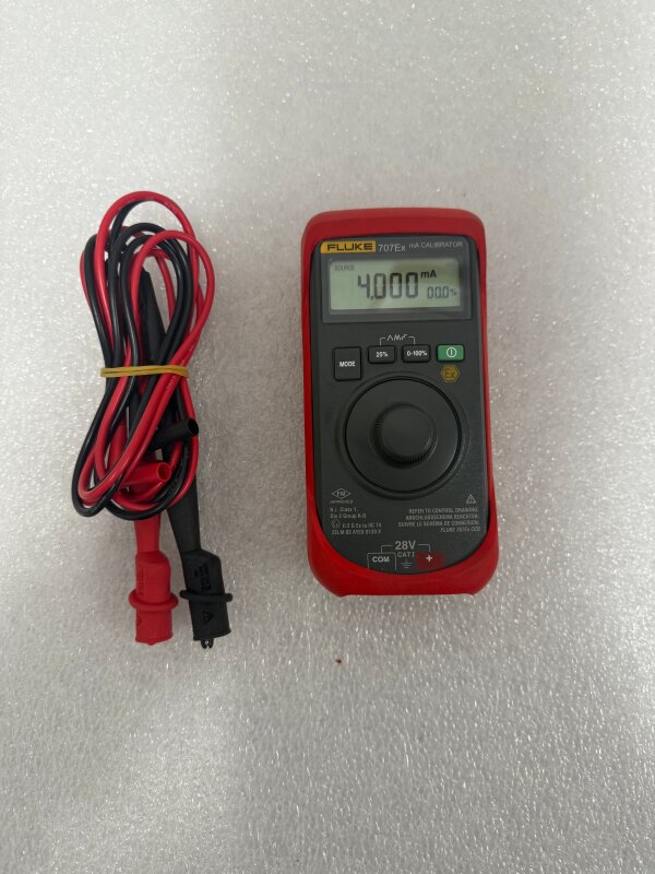 Fluke 707 EX – Calibrator de buclă (Loop Calibrator) ATEX, pentru zone periculoase - Fluke