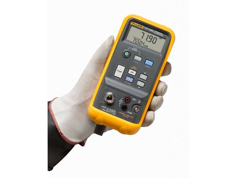Fluke 719-100G – Calibrator de Presiune cu Pompă Integrată (100 PSI) - 1