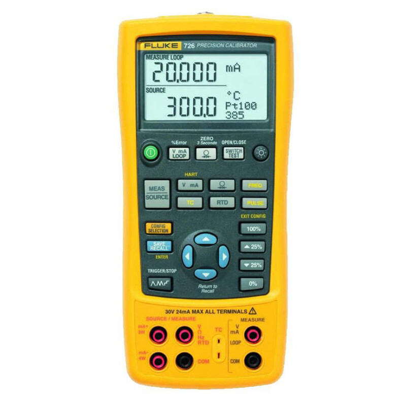 Fluke 726 – Calibrator Multifuncțional de Procese cu Precizie Ridicată - Fluke
