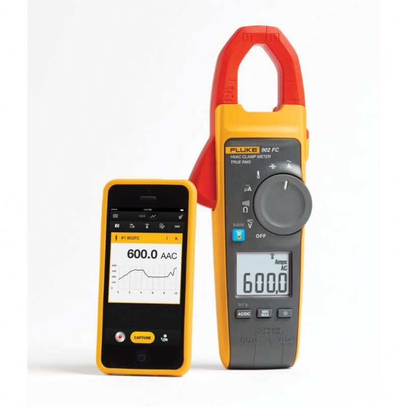 Fluke 902 FC – True RMS HVAC Pens Ampermetru pentru Măsurători Precise - 1