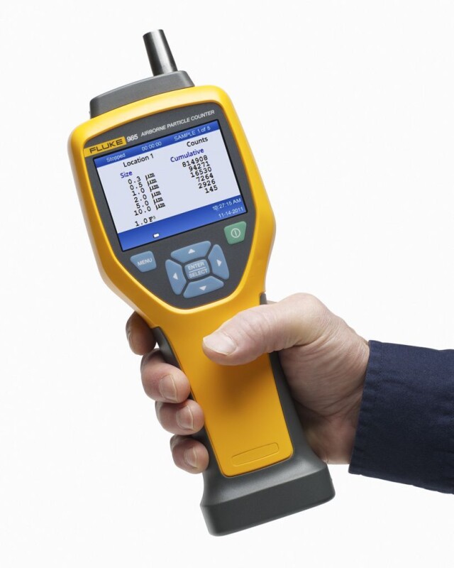 Fluke 985 – Contor de Particule pentru Monitorizarea Calității Aerului - Fluke