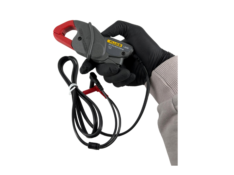 Fluke I200 Flex Current Clamp, AC Adapter, 240A AC Max - 1