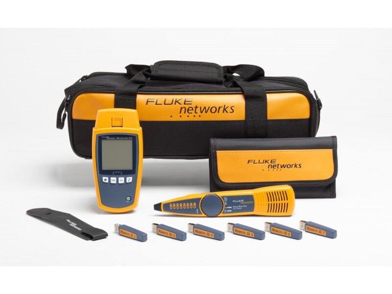 Fluke Networks MS-POE-IE KIT – MicroScanner PoE Kit Profesional pentru Ethernet Industrial - 1