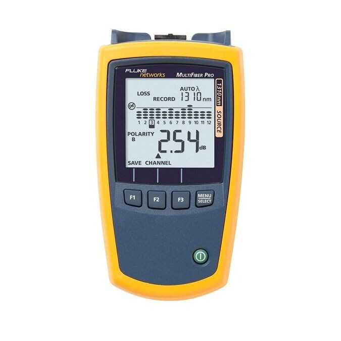 Fluke Networks Multifiber PRO – Set de Testare și Măsurare a Puterii Optice pentru Fibre - Fluke