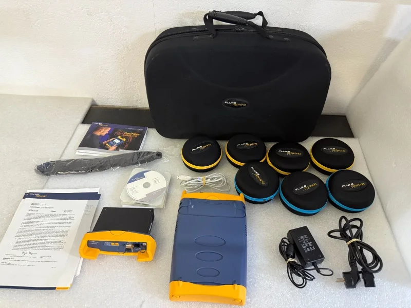Fluke Networks OF-500 OptiFiber OTDR cu Module OFTM-5610B și OFTM-5730 - 5