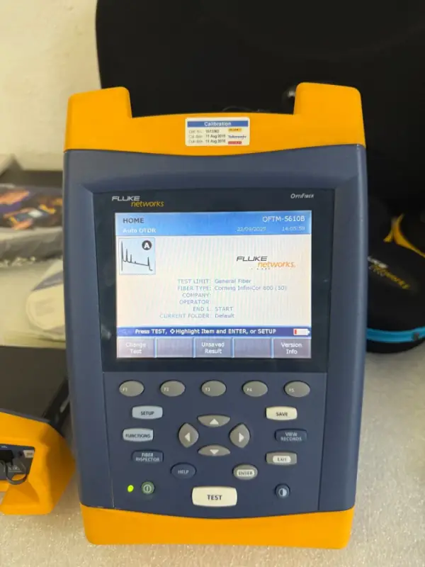 Fluke Networks OF-500 OptiFiber OTDR cu Module OFTM-5610B și OFTM-5730 - 9