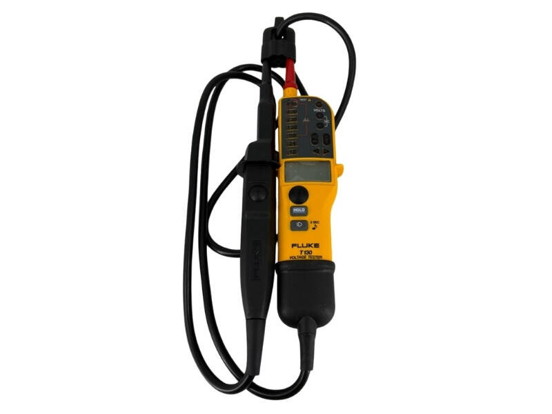 Fluke T130 Tester electric bipolar AC DC cu indicator LED CAT IV 600 V, Cat III 690 V - Fluke