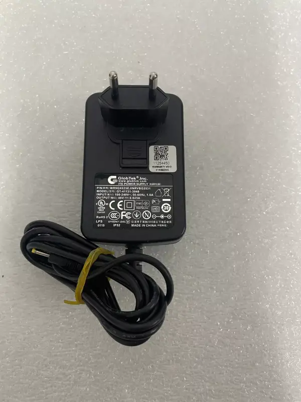 Globtek GT-41131-3048 AC Adapter 48V Power Supply 2.5x0.7mm - 1