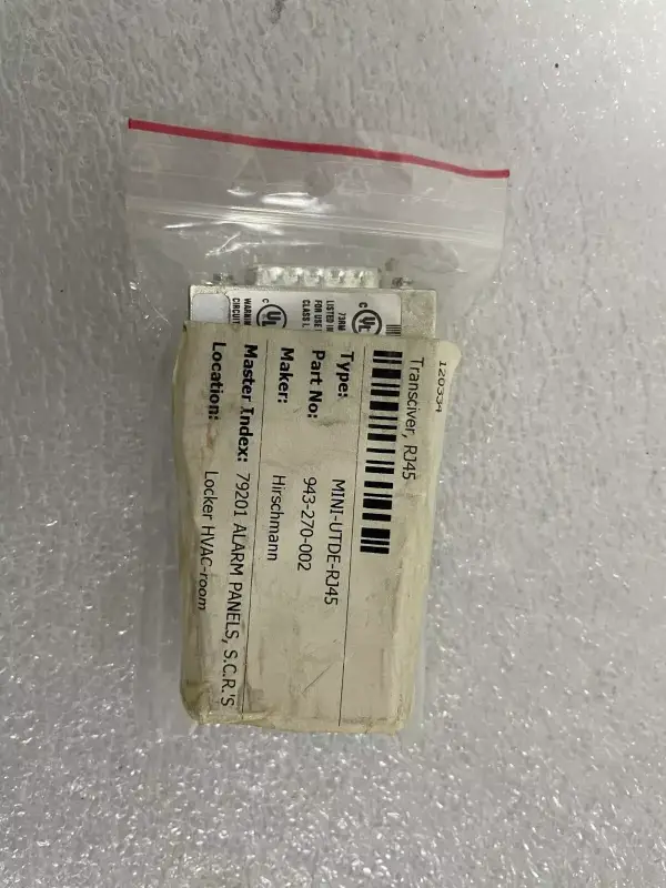 Hirschmann Mini-UTDE 10 BASE-T Twisted Pair Transceiver - 2