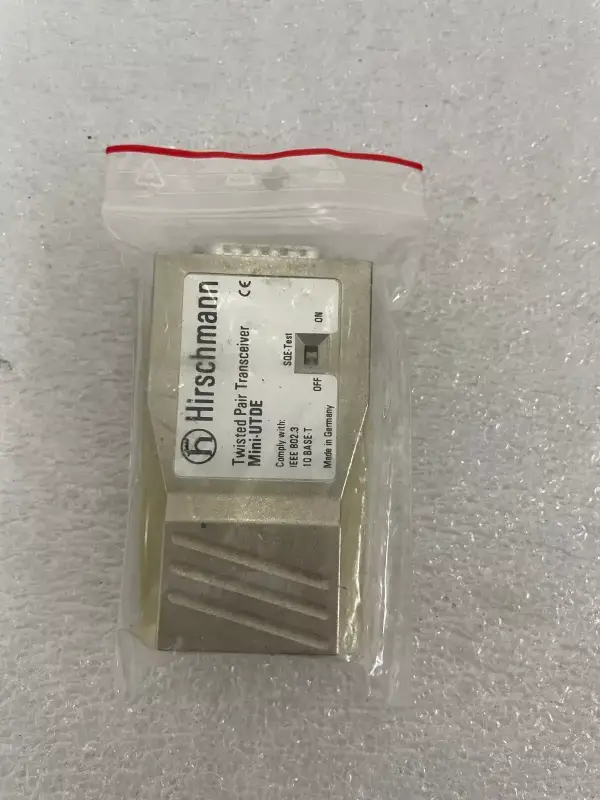 Hirschmann Mini-UTDE 10 BASE-T Twisted Pair Transceiver - 4