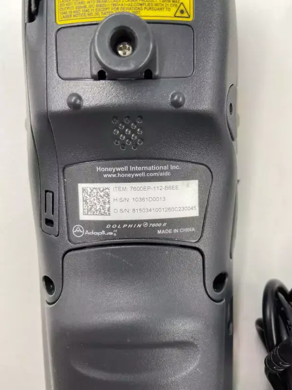 Honeywell Dolphin 7600EP-112-B6EE Computer Mobil cu Adaptor Alimentare - 3