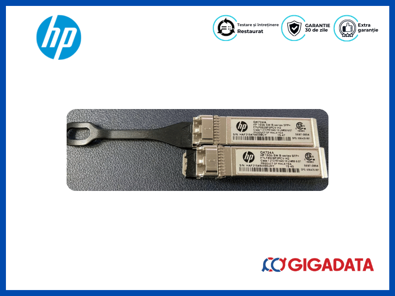 HP QK724A B-Series 16GB SFP+ Short Wave Transceiver - HP