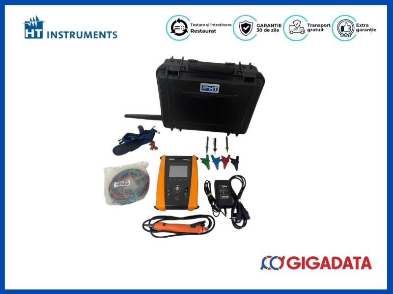 HT Instruments GSC60 PQA Safety Tester 1000VDC Power Quality Analyzer PQA - 1