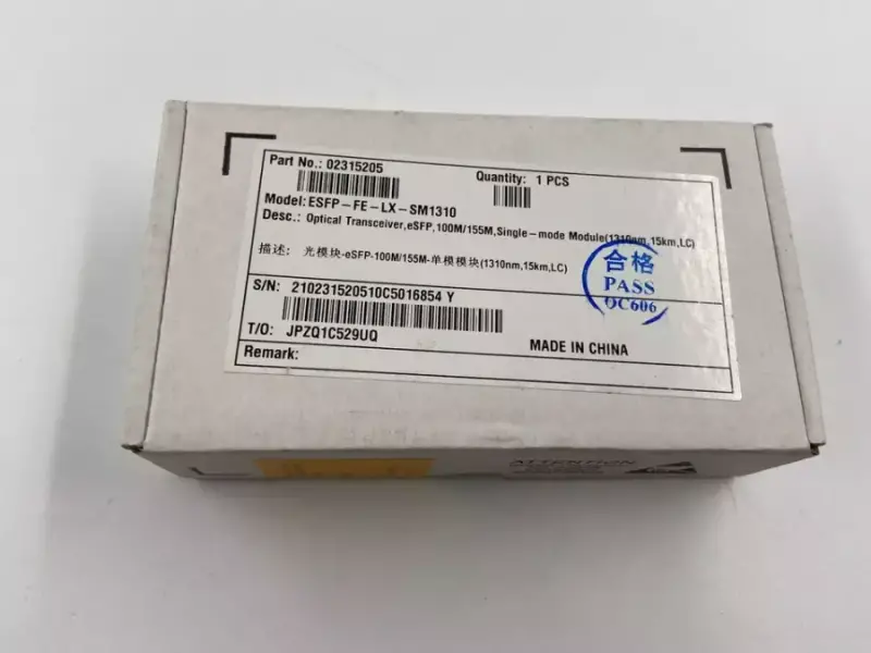 Transceiver optic Huawei ESFP-FE-LX-SM1310 100M/155M 1310 nm 15 km LC - 1