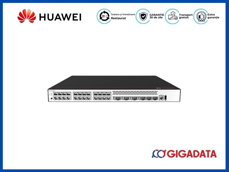 Huawei S5735-L24P4S-A-V2 24 Porturi 10/100/1000BASE-T, 4 Porturi GE SFP - HUAWEI