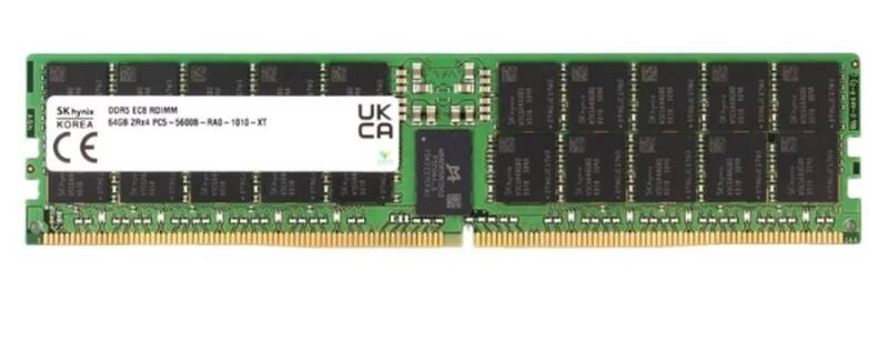 Hynix 64GB DDR5 5600MHz ECC RDIMM Memorie Server - 1